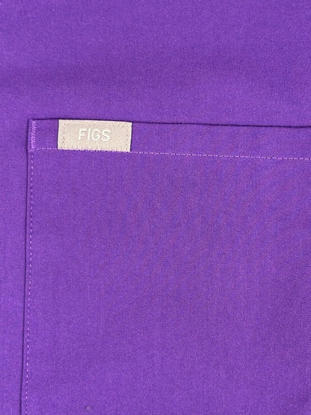 FIGS FW1000 Womens Scrub Top XXL Purple NWOT Technical Collection - Picture 3 of 7